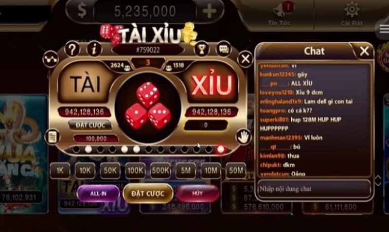 Luật chơi đối với game tài xỉu đổi tiền thật có gì đặc biệt?